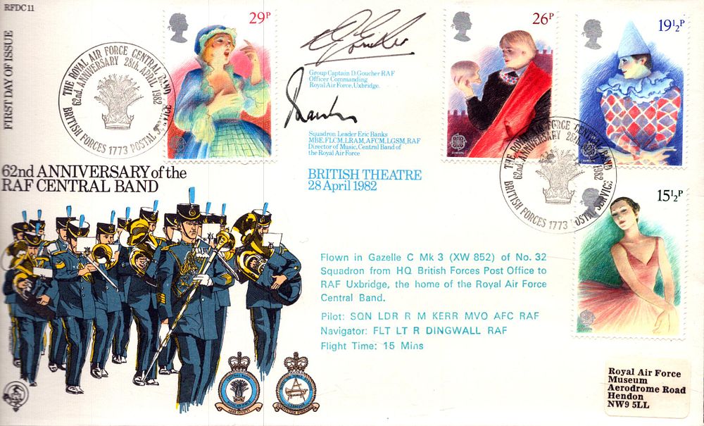 Lot 420: D. Goucher and Eric Banks signed 62nd Anniversary...