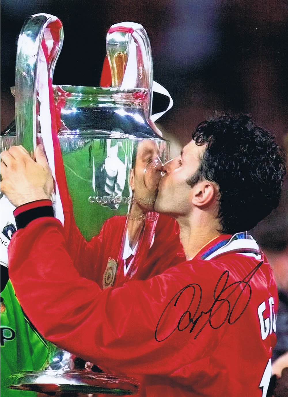 Lot 312: Autographed Ryan Giggs 16 X 12 Photo Colour,...