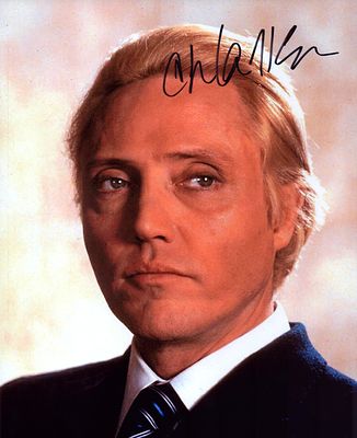 Christopher Walken signed 10x8inch colour photo.