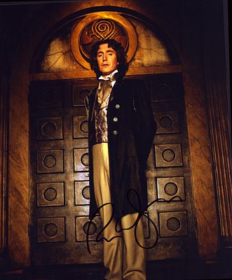 Paul McGann signed 10x8inch Dr Who colour photo.