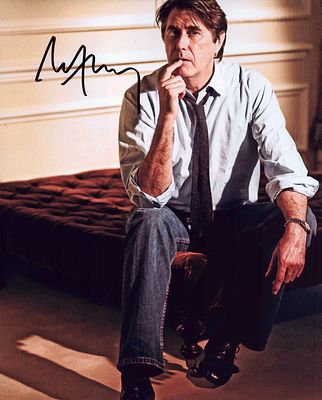 Bryan Ferry signed 10x8inch colour photo.