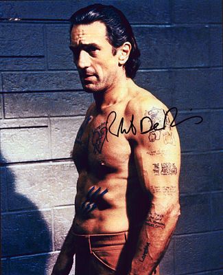 Robert De Niro signed 10x8inch colour photo.