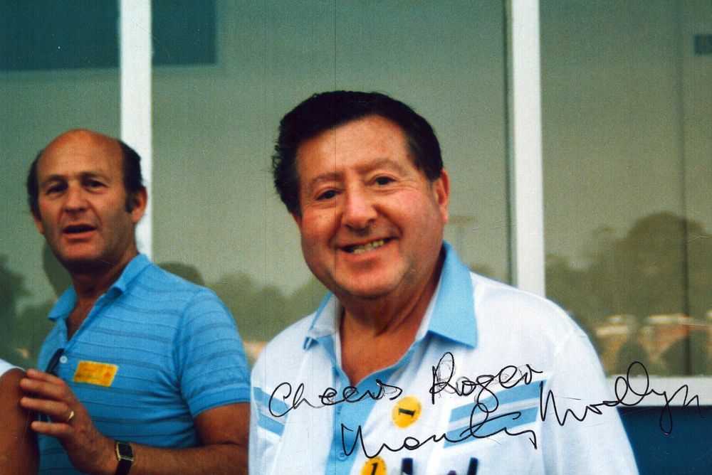 Lot 188: Montague (Monty) Modlyn signed coloured photo 6x4 inch,...