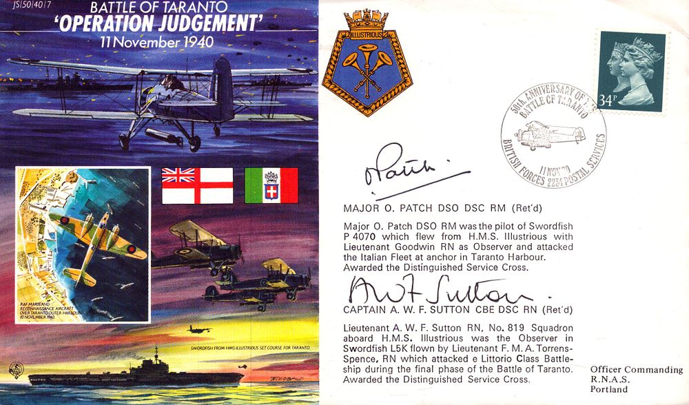 Lot 199: O Patch and A. W. F. Sutton signed...