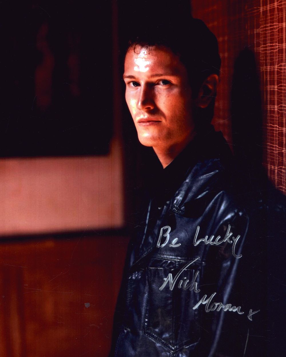 Lot 399: Nick Moran signed coloured photo 10x8inch.