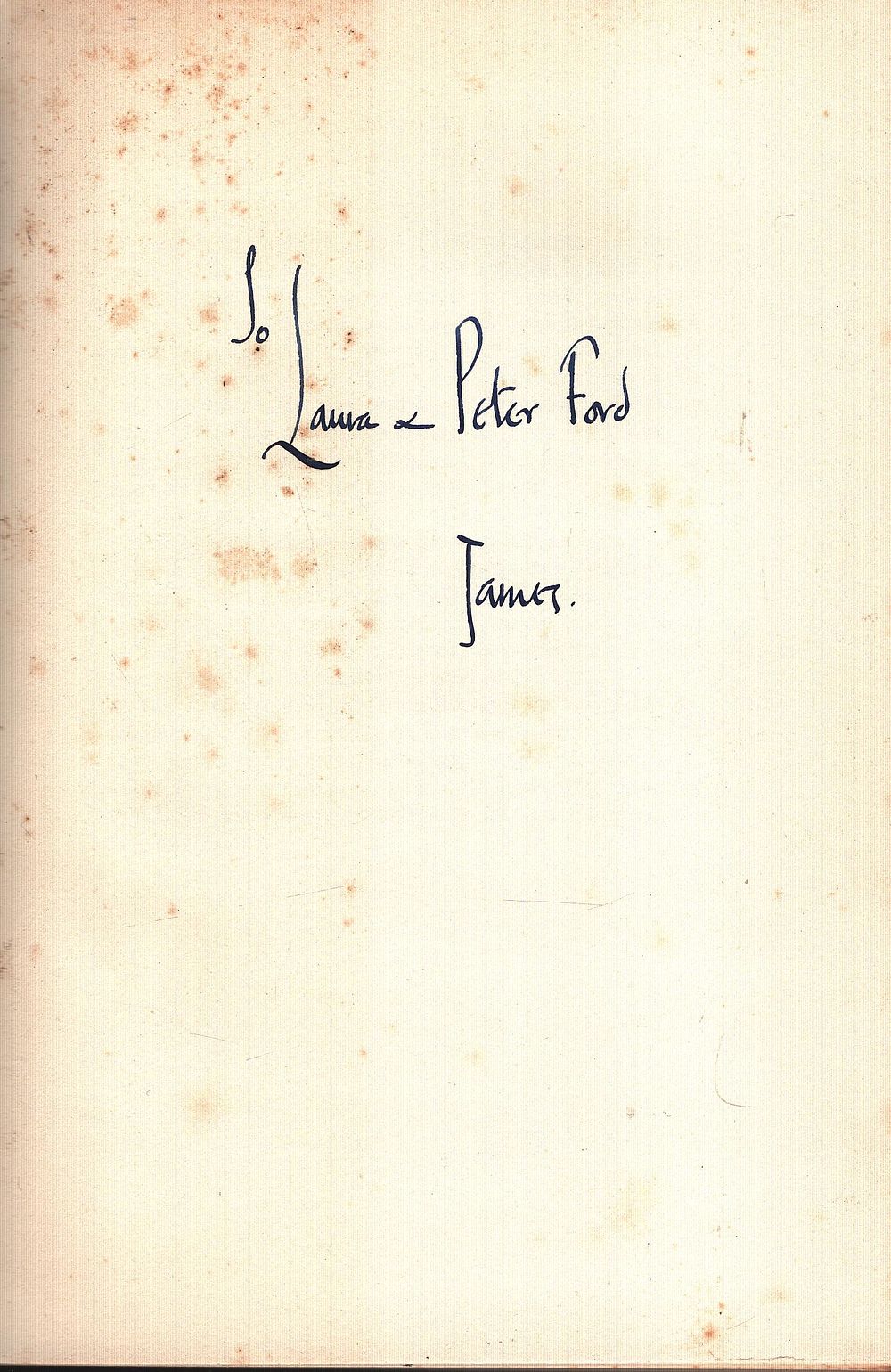 Lot 418: James signed (James Turner). Titled The Long Avenues...