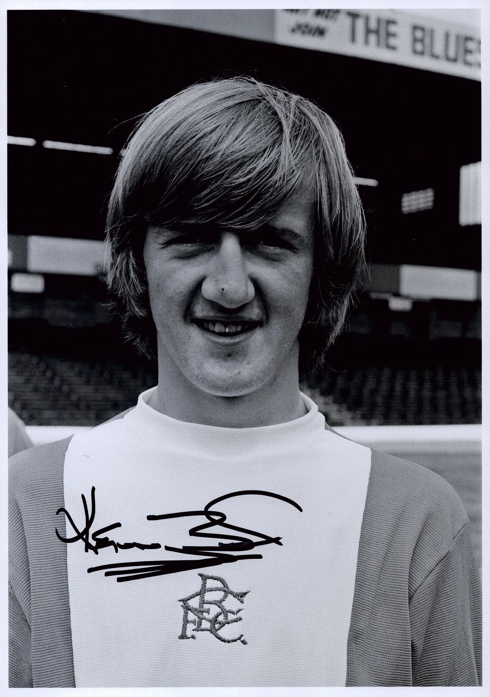 Lot 467: Kenny Burns Birmingham FC signed 10x8 black and...