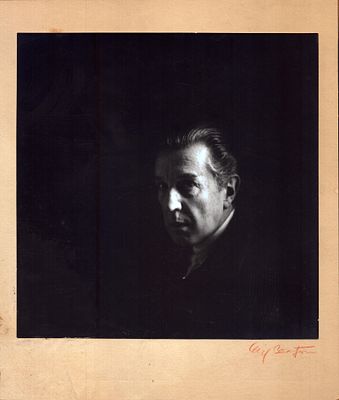 Cecil Beaton photograph of Sir Frederick Ashton, signed by Beaton in red, number and stamped to 