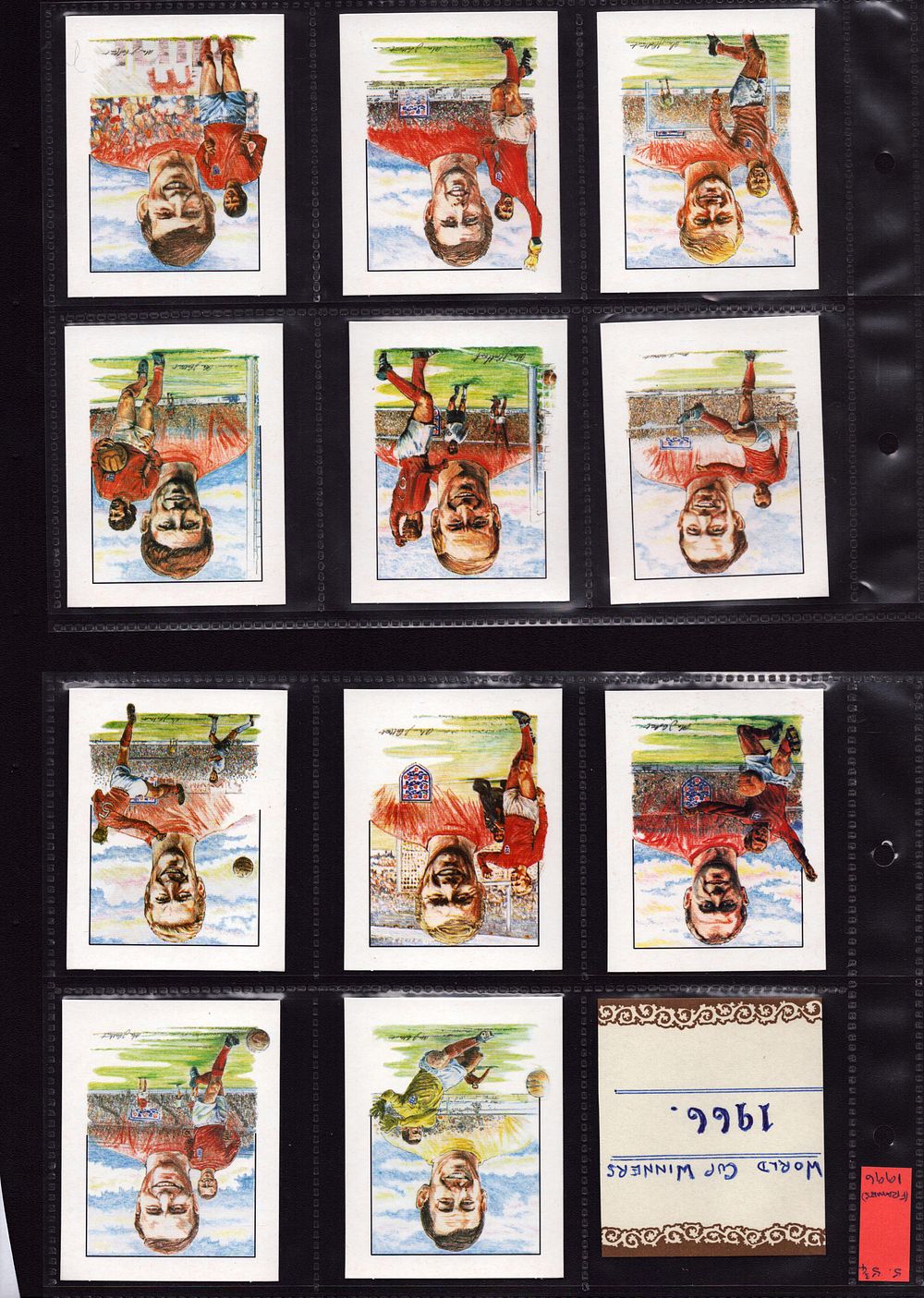 Lot 208: World Cup Winners 1966 A series of 11...