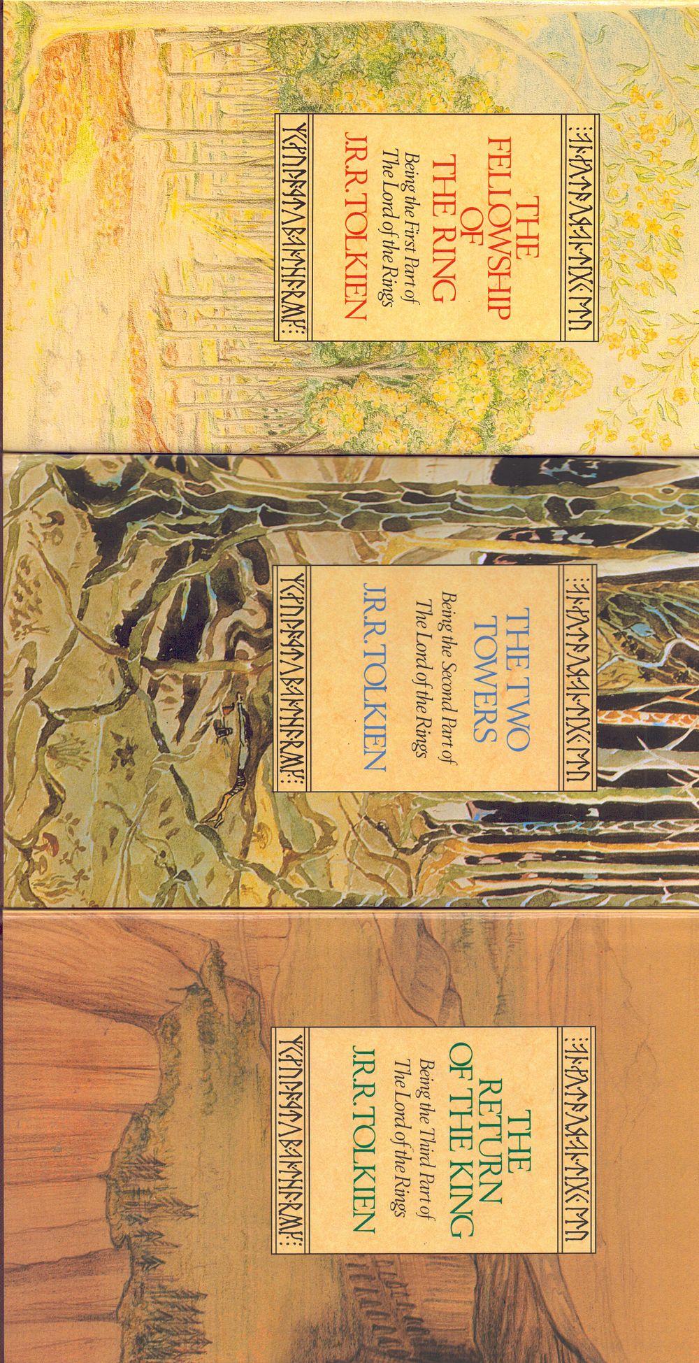 Lot 257: Lord of The Rings hardback book collection. Superb...