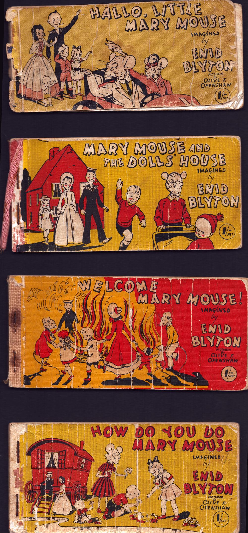 Lot 266: Enid Blyton Mixed Strip Books circa 1960 4...
