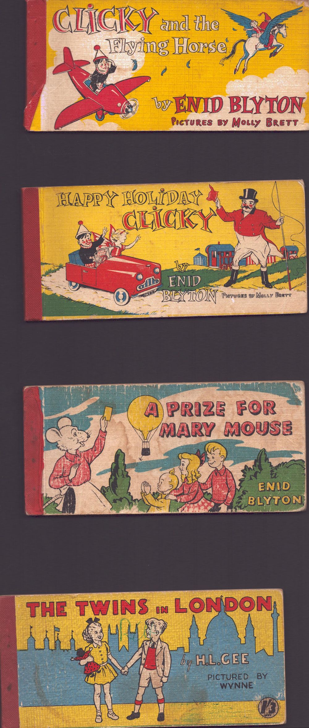 Lot 267: Enid Blyton Mixed Strip Books circa 1960 4...
