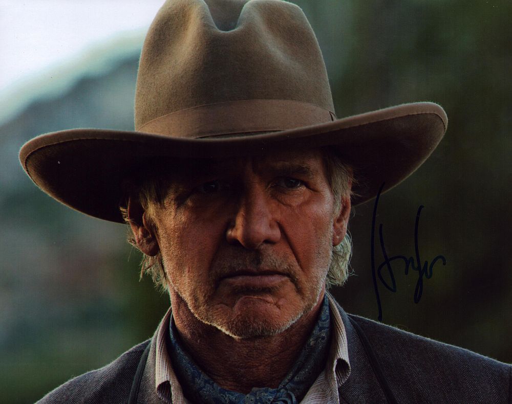 Lot 550: Harrison Ford signed 10x8inch colour photo.