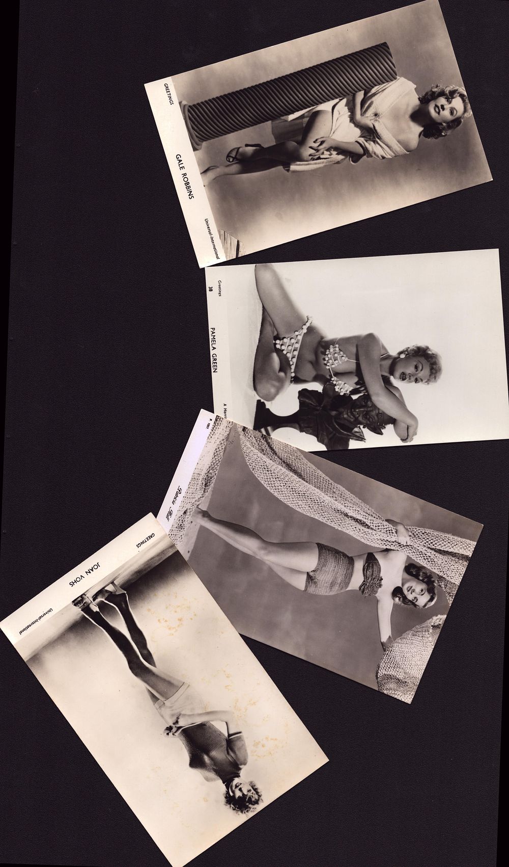 Lot 601: 1960, s Glamour photo collection 4,6x4inch unsigned.