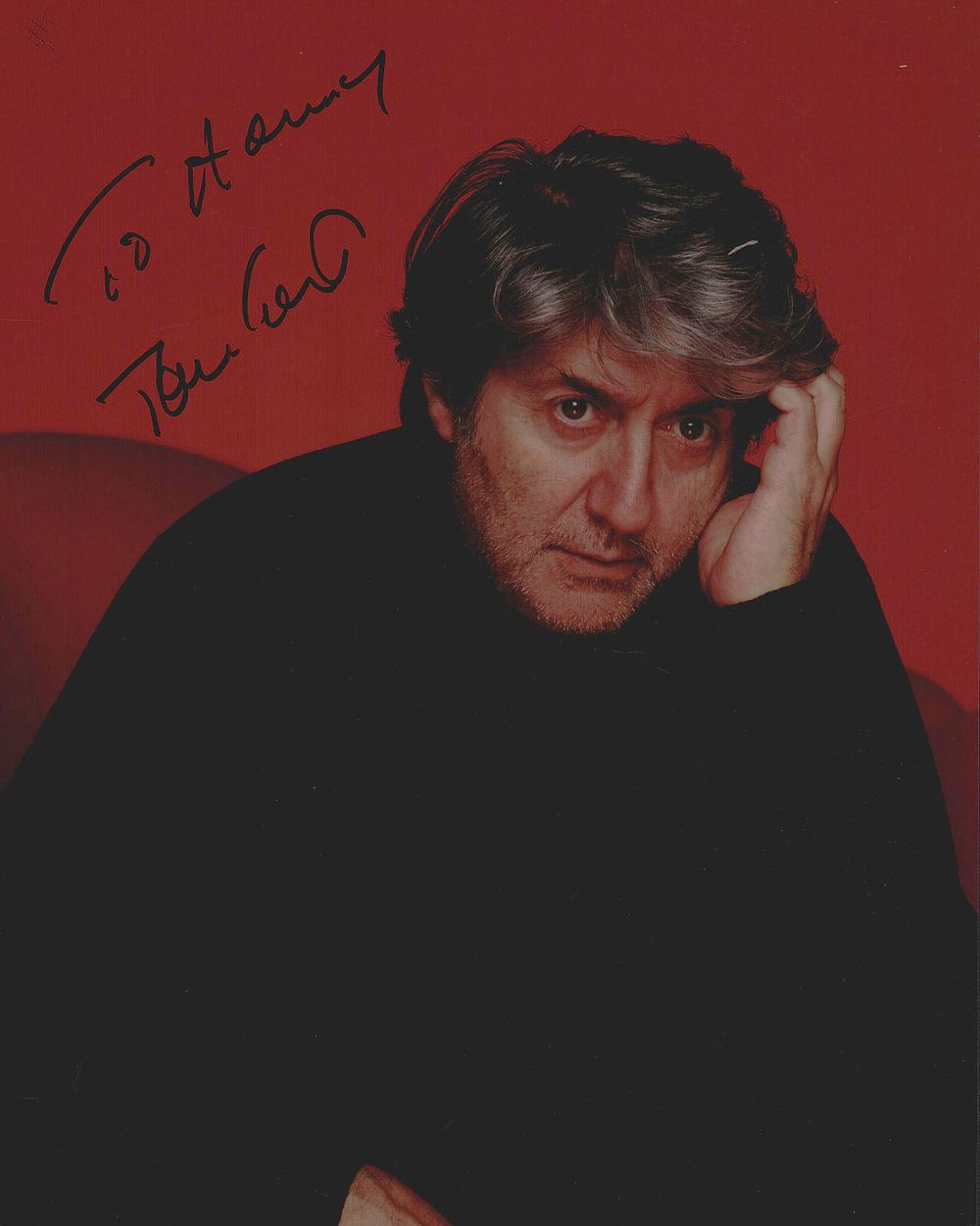 Lot 413: Tom Conti signed 10x8 inch colour photo. Dedicated.