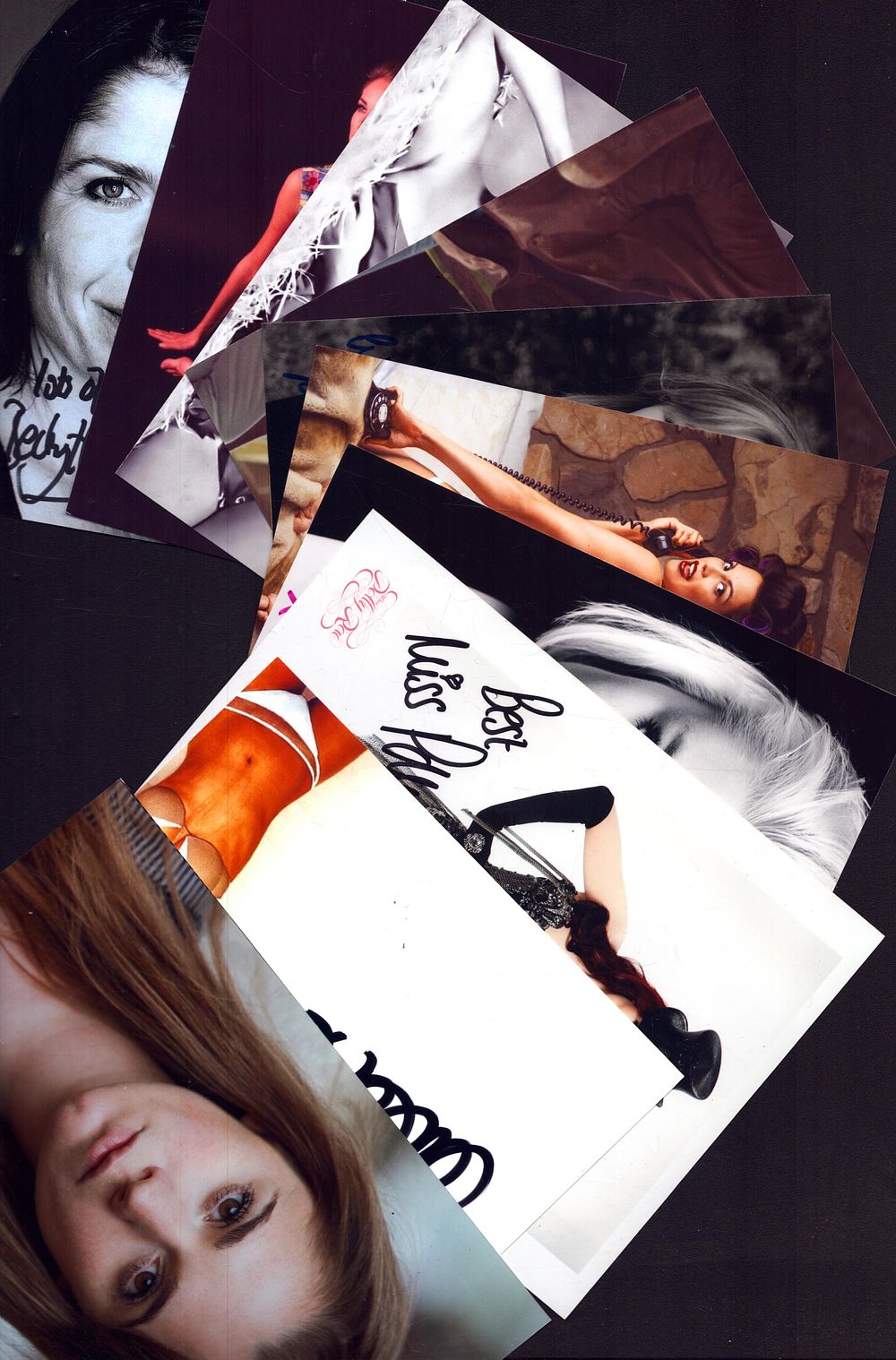 Lot 503: Entertainment collection 10 signed photos includes names such...