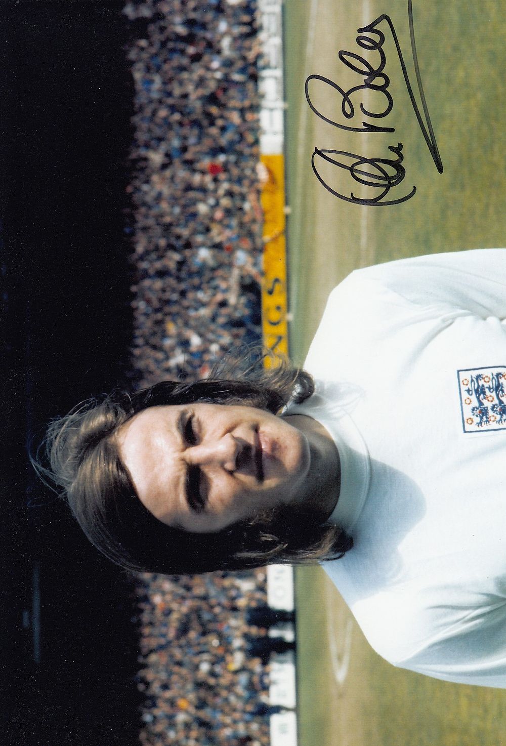 Lot 170: Autographed STAN BOWLES 12 x 8 Photograph: STAN...