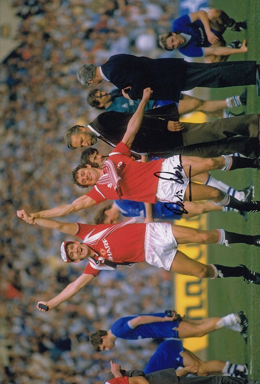 Lot 179: Autographed KEVIN MORAN 12 x 8 Photograph: KEVIN...