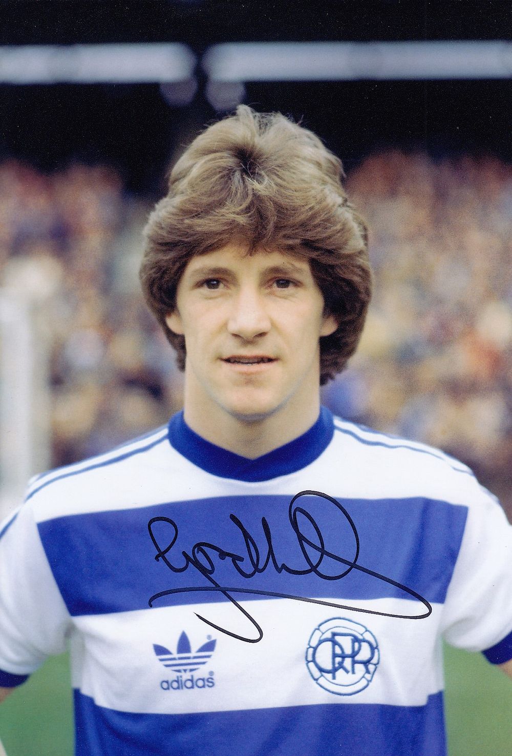 Lot 187: Autographed GORDON HILL 12 x 8 Photograph: Queens...