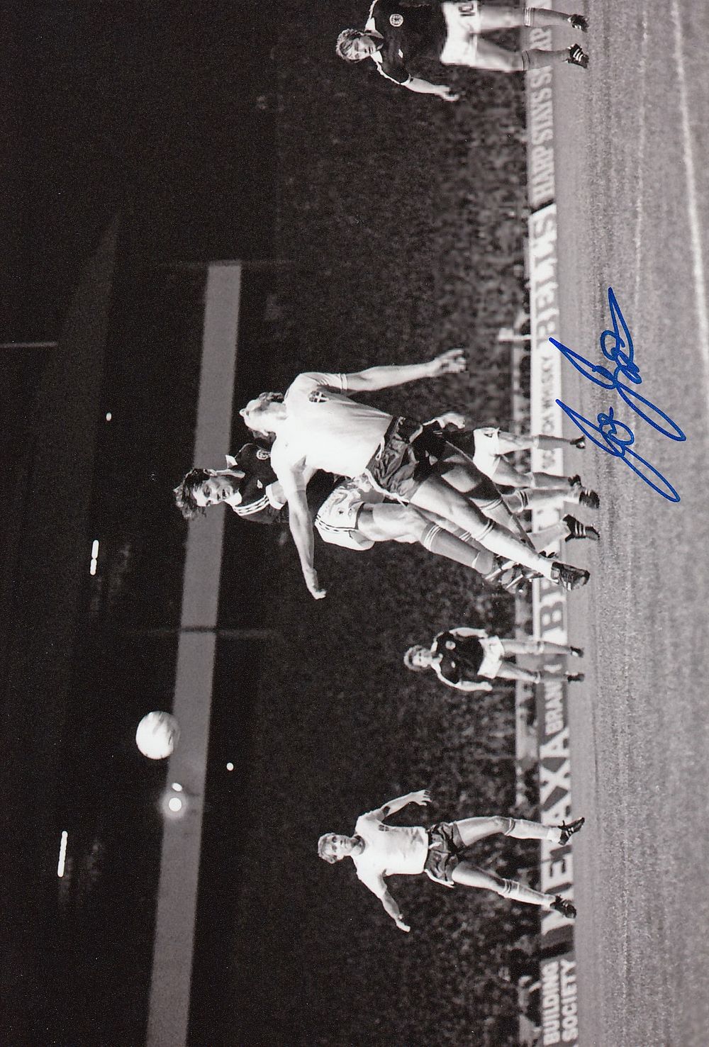 Lot 190: Autographed JOE JORDAN 12 x 8 Photograph: Scotland...