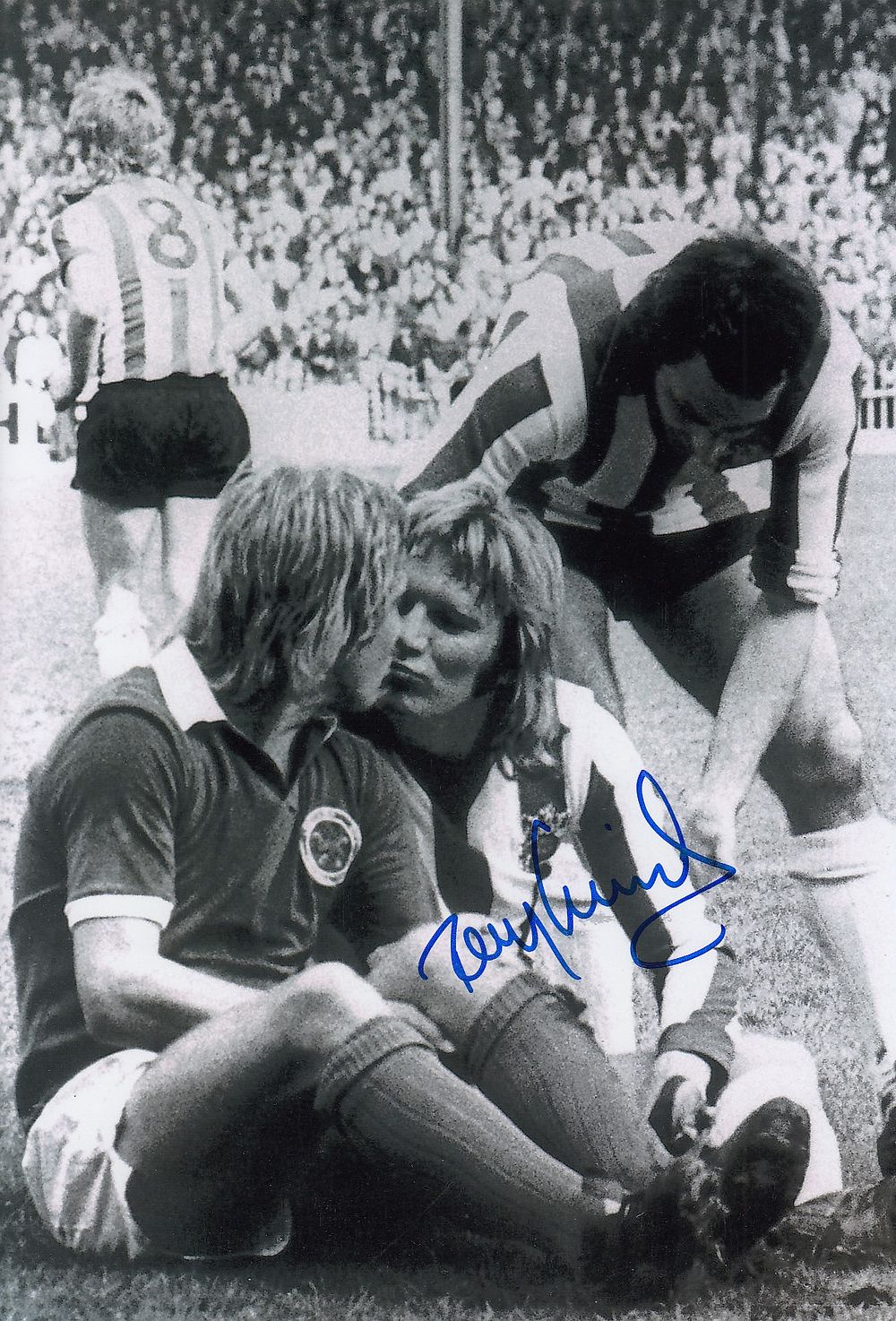 Lot 194: Autographed TONY CURRIE 12 x 8 Photograph: Sheffield...
