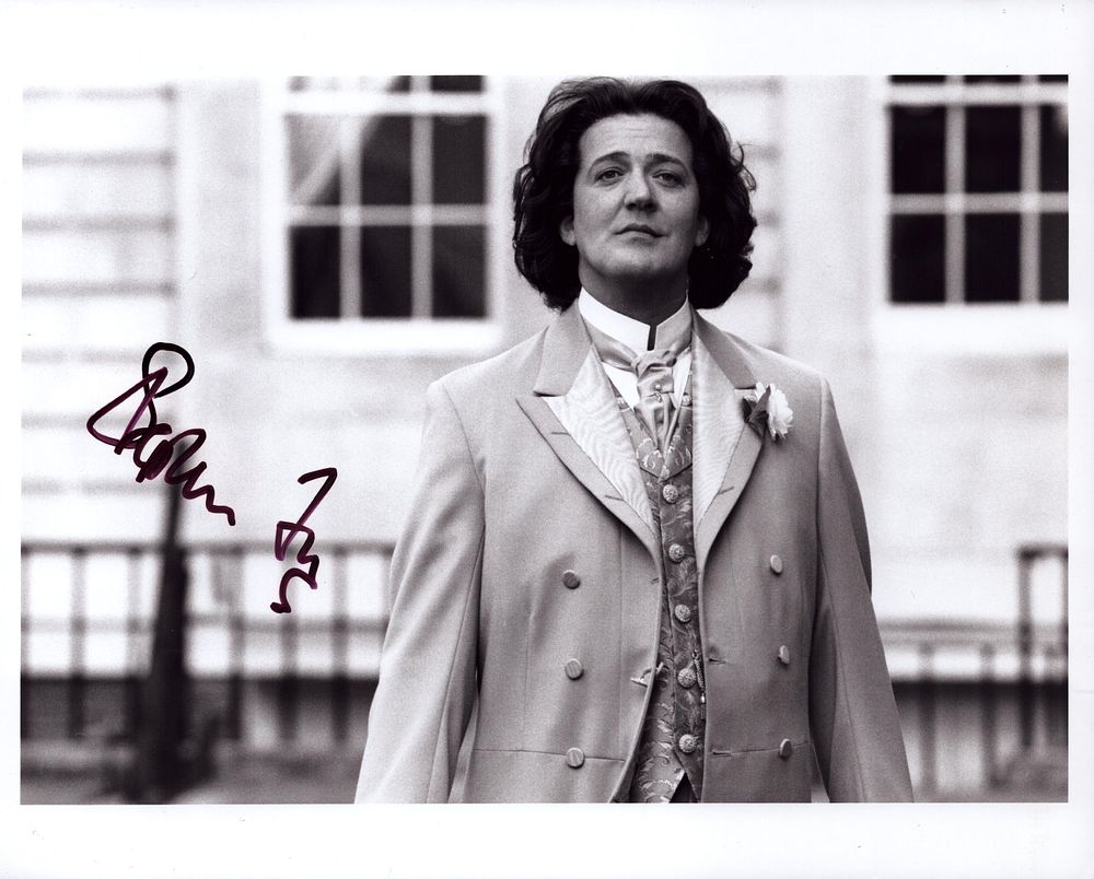 Lot 200: Stephen Fry as Oscar Wilde signed superb 10...