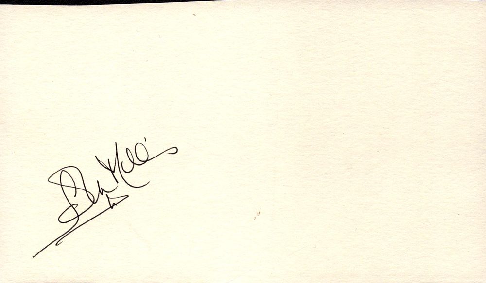 Lot 204: Sir John Mills signed white card with two...