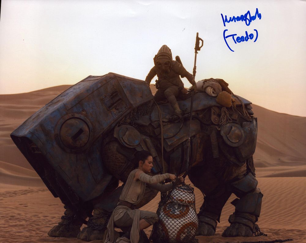 Lot 220: Star Wars Kiran Sha as Teedo signed colour...