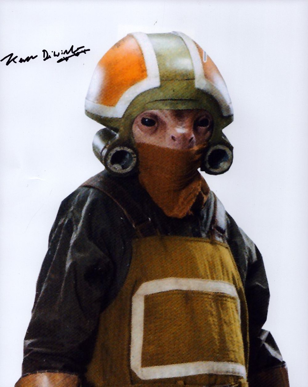 Lot 221: Star Wars Keith De Winter signed colour 10...