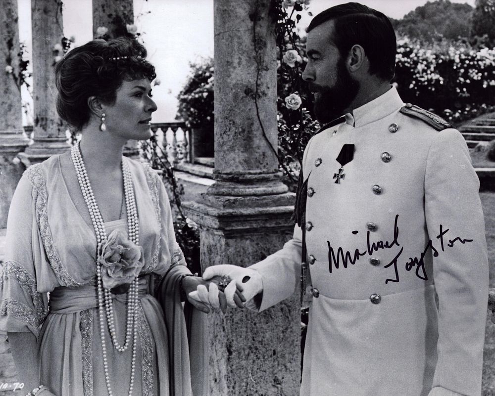 Lot 263: Nicholas and Alexandra epic movie 8x10 photo signed...