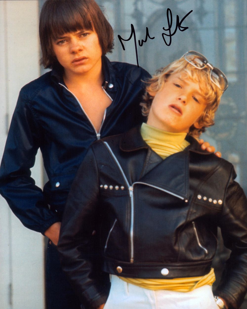 Lot 274: Actor Mark Lester signed movie promo Jack Wild...