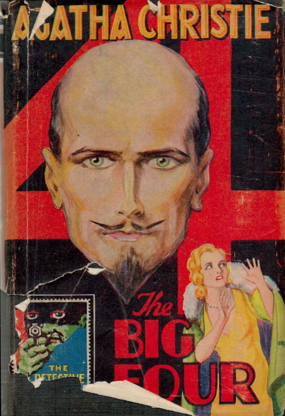 Lot 253: Agatha Christie The Big Four Torn with complete...