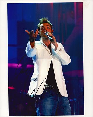Will Young signed 10x8inch colour photo.