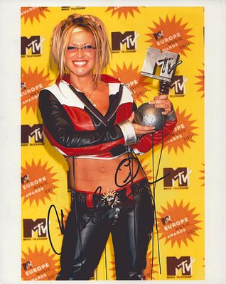 Anastasia signed 10x8inch colour photo.