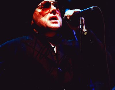 Van Morrison signed 10x8inch colour photo.