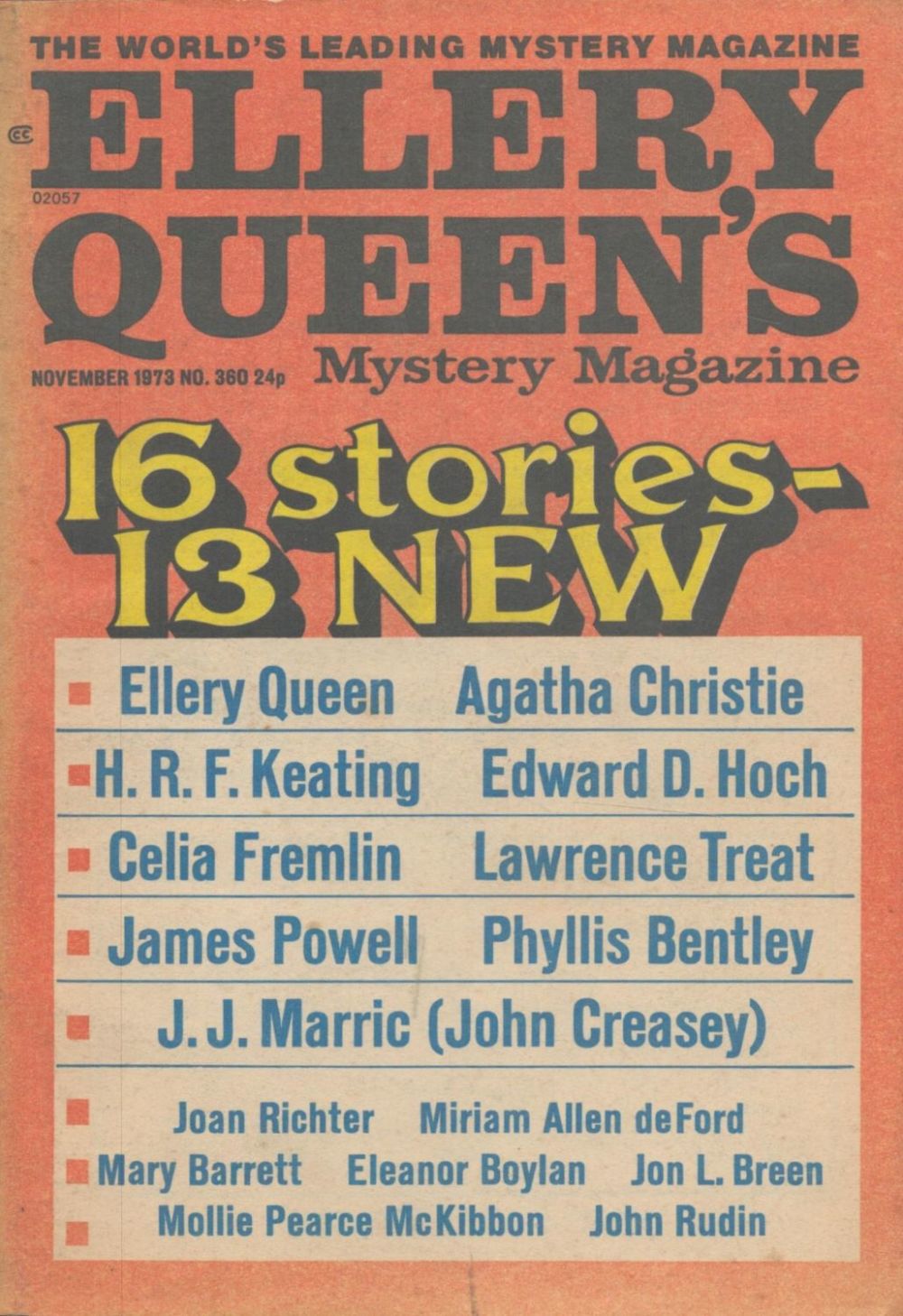 Lot 260: The Market Basing Mystery November 1973 Book. We...