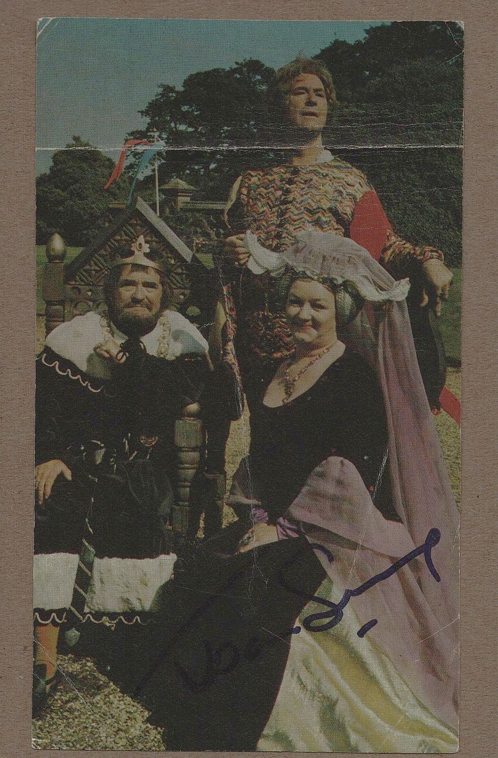 Lot 238: JOAN SIMS (1930-2001) Actress signed Carry on Picture.