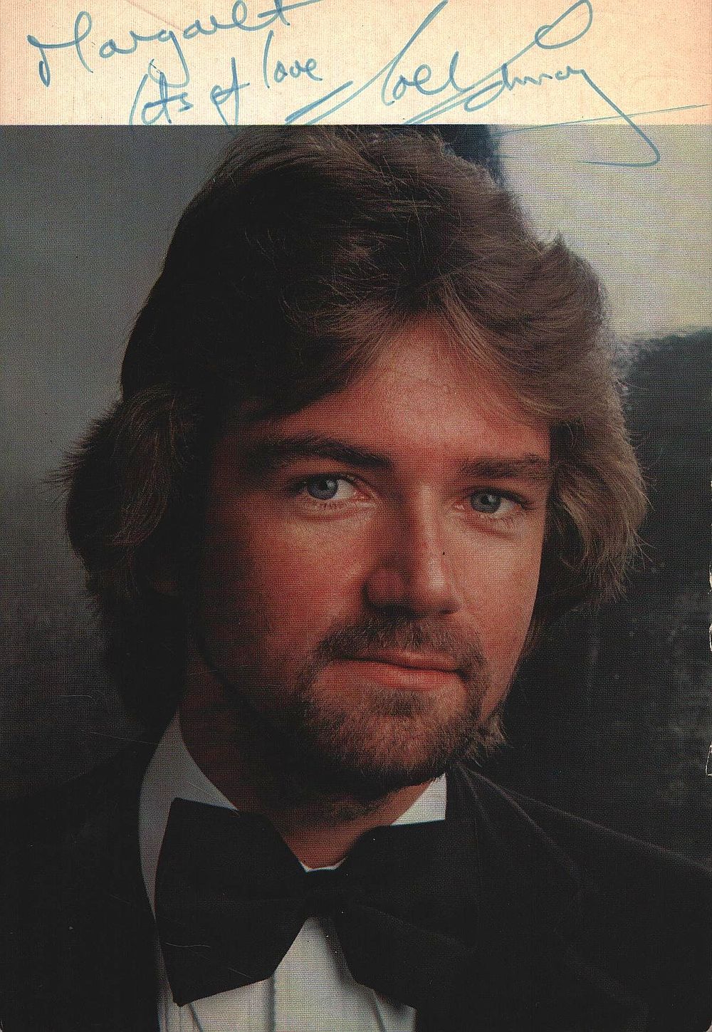 Lot 249: NOEL EDMONDS Presenter signed vintage Photo.