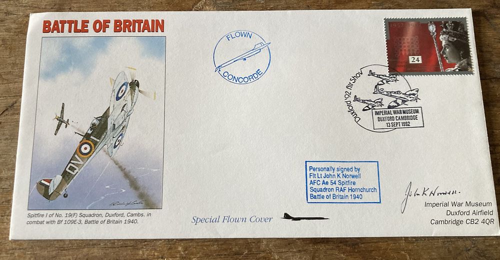 Lot 190: Battle Of Britain RAF Flown Spitfire 1 of...