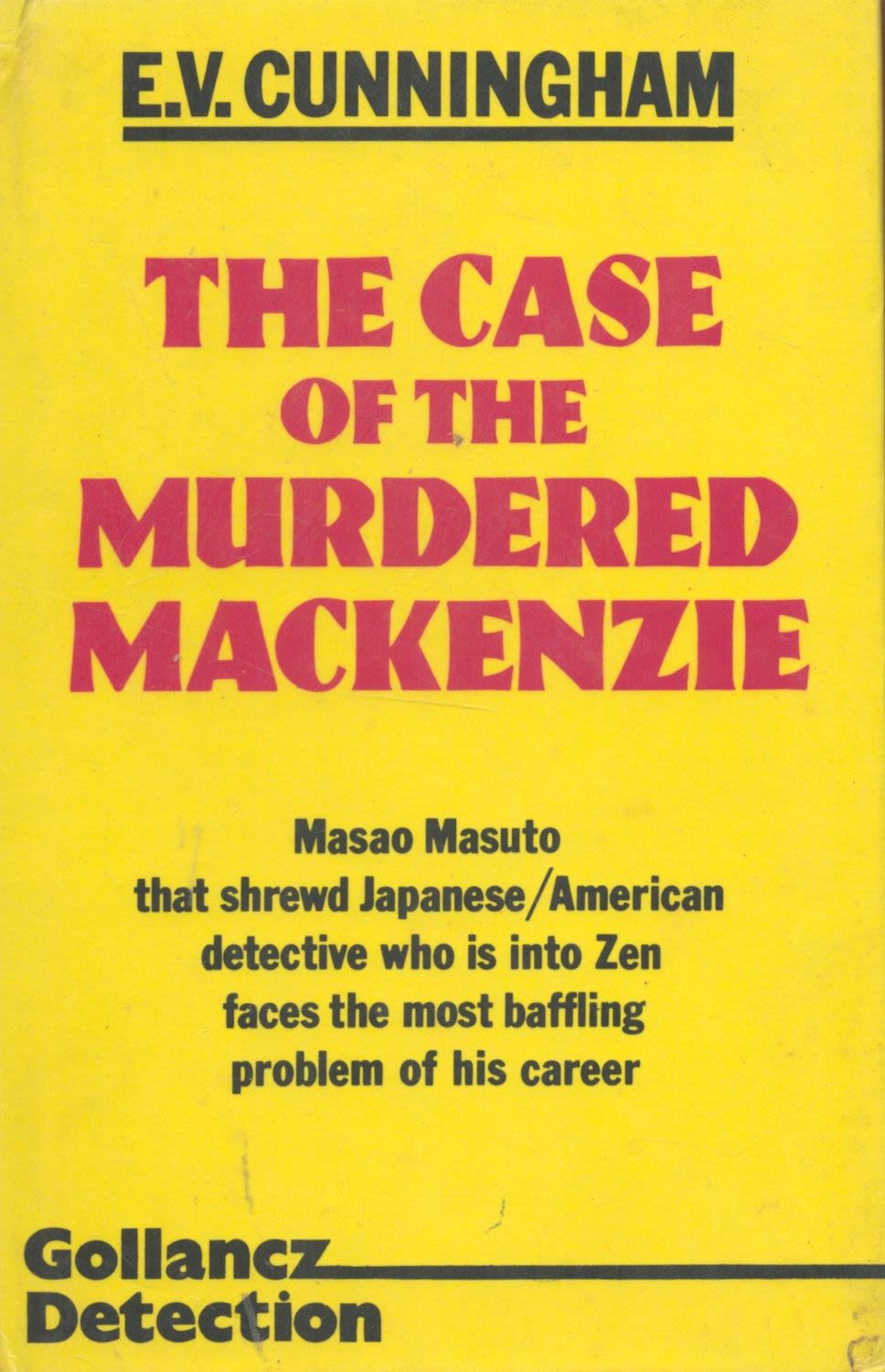 Lot 356: E. V. Cunningham The Case of the Murdered...