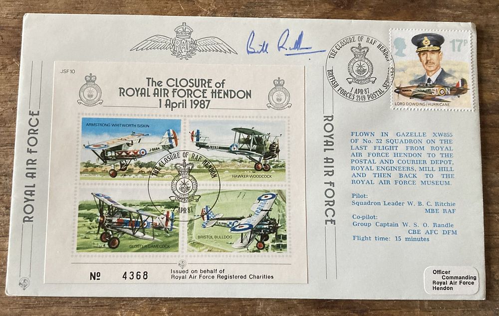Lot 264: RAF The Closure of RAF Hendon 1 April...