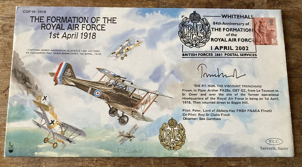 Lot 271: RAF 84th anniv The Formation of the Royal...
