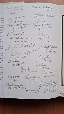 WW2 86 RAF Bomber Command Veterans signed Book Tail End Charlies RARE. Incredible tribute to 