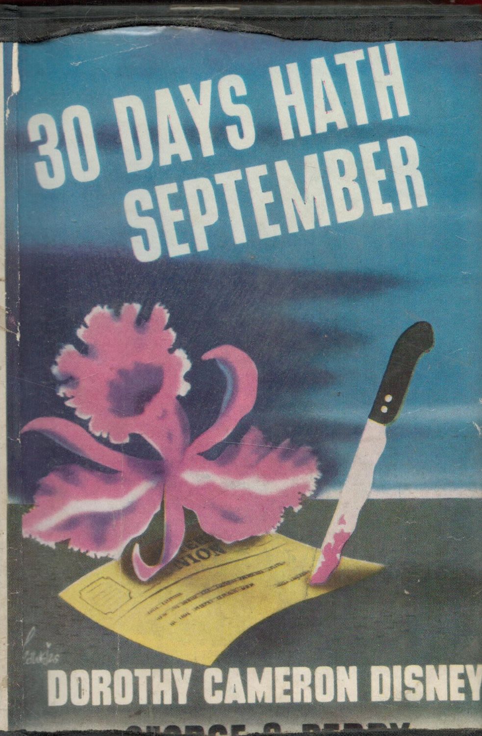 Lot 372: Dorothy Cameron Disney Thirty Days Hath September with...