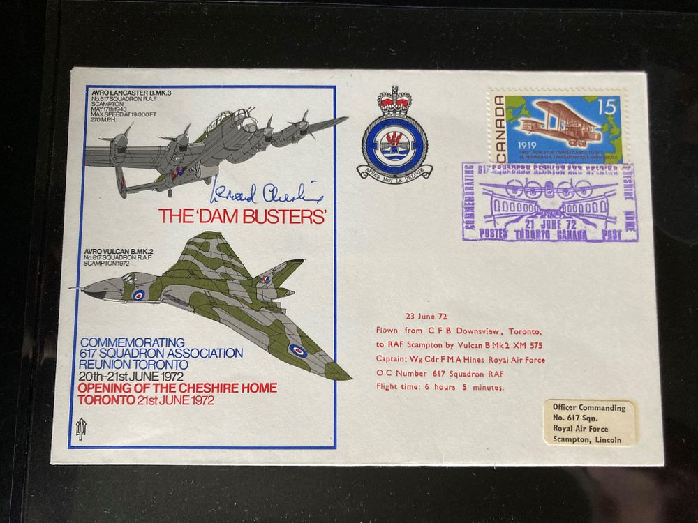 Lot 189: 617 Sqn Victoria Cross winner Leonard Cheshire VC...