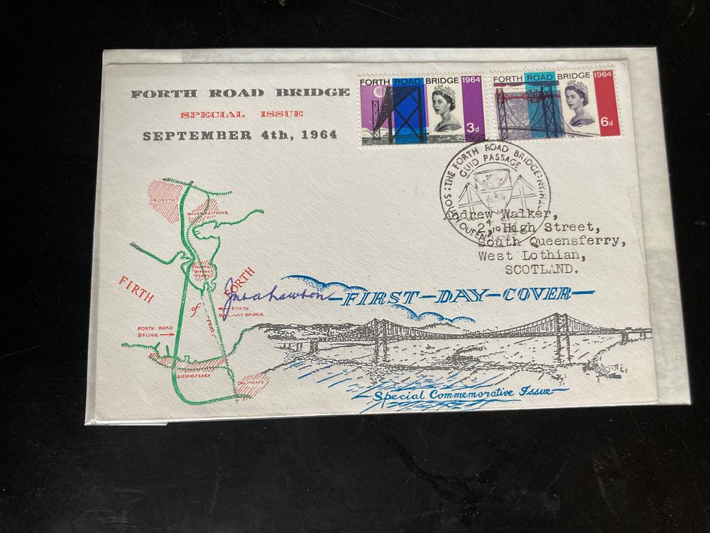 Lot 194: 1964 GB Forth Road Bridge Ord FDC South...