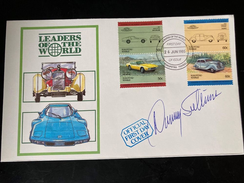 Lot 207: Indy 500 winner Danny Sullivan signed 1985 Leaders...