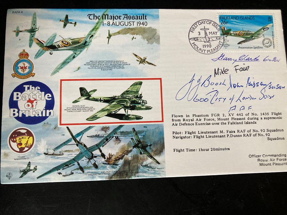Lot 218: WW2 Rare Battle of Britain pilot Harry Clarke...