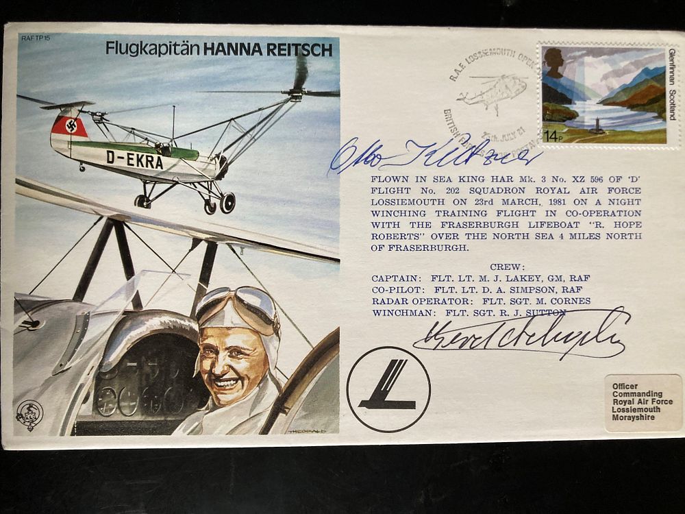 Lot 226: Luftwaffe WW2 ace Otto Kutzner and Gerd Achgelis...