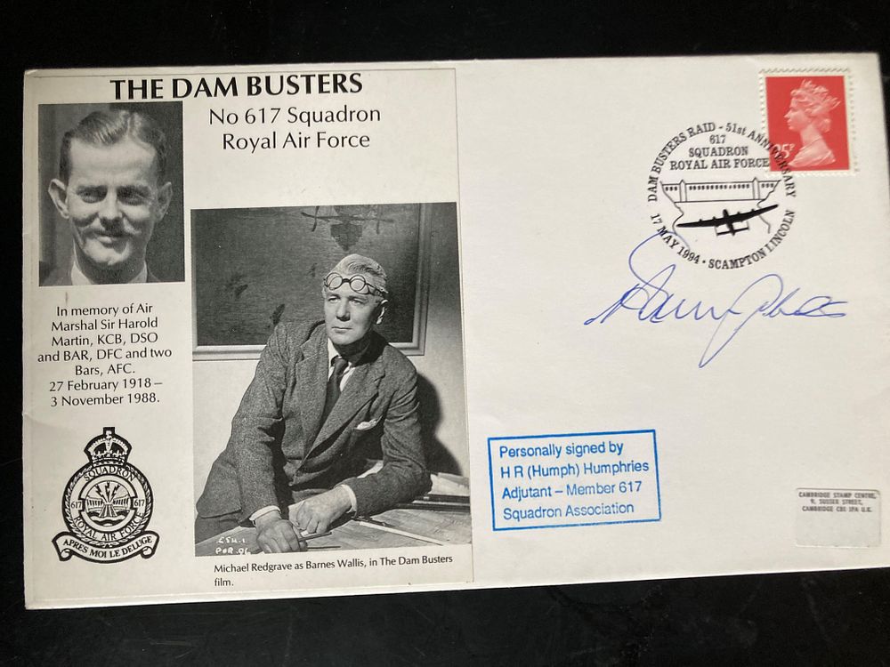 Lot 234: WW2 Dambuster Adjutant H Humphries signed limited edition...